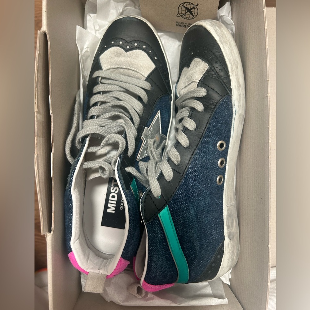 Denim Midstar Golden Goose, US Women’s Size 8